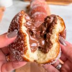 Creamy Hazelnut-Filled Donuts