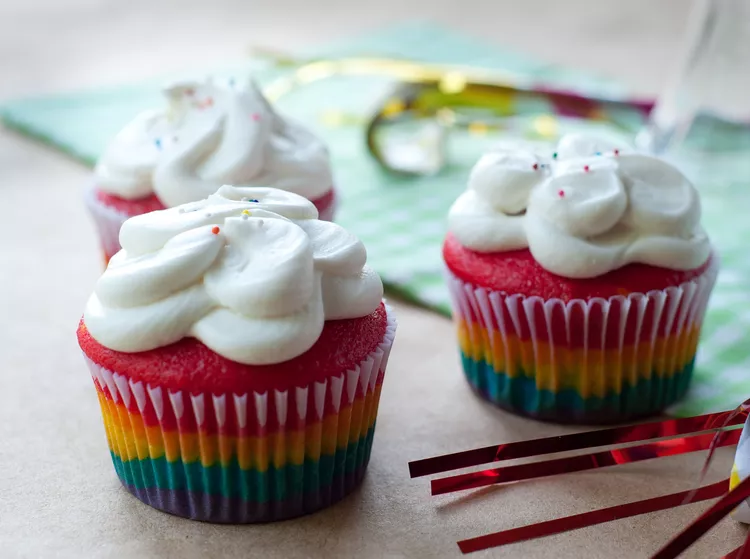 Rainbow Clown Cake