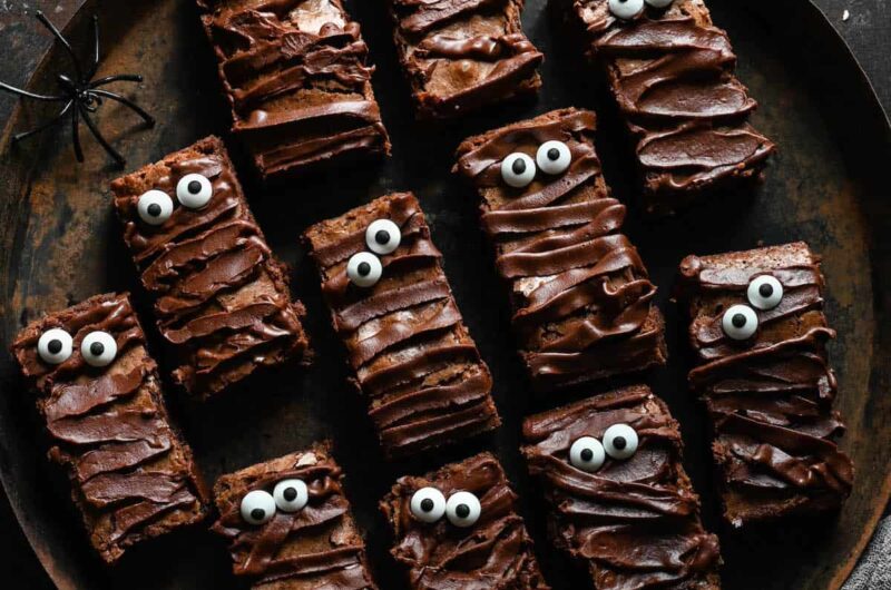 Spooky Halloween Brownies